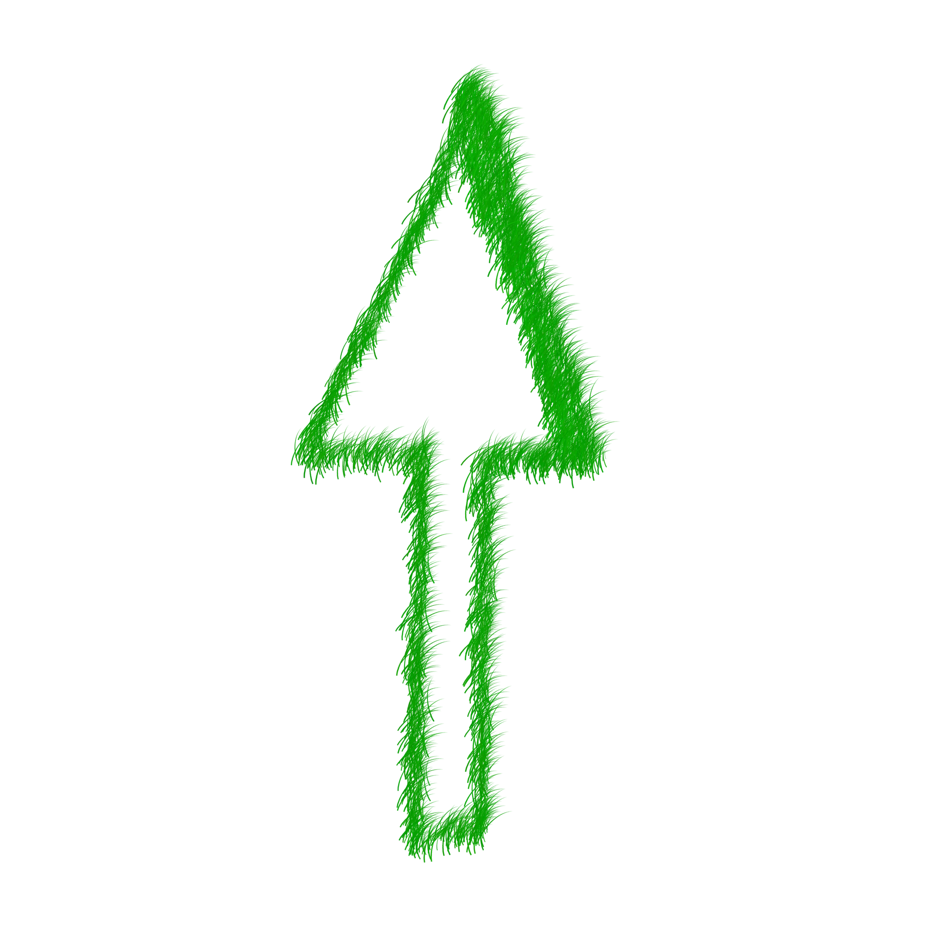Arrow Green Direction royalty-free stock illustration. Free for use & download